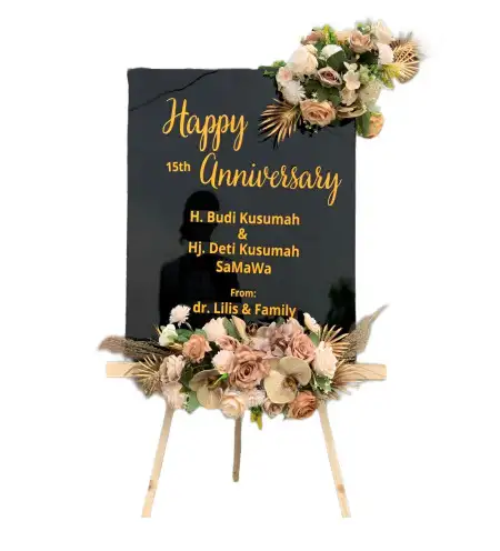 Papan Bunga Akrilik Lubangbuaya