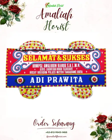 Papan Bunga Ucapan Selamat Lubangbuaya